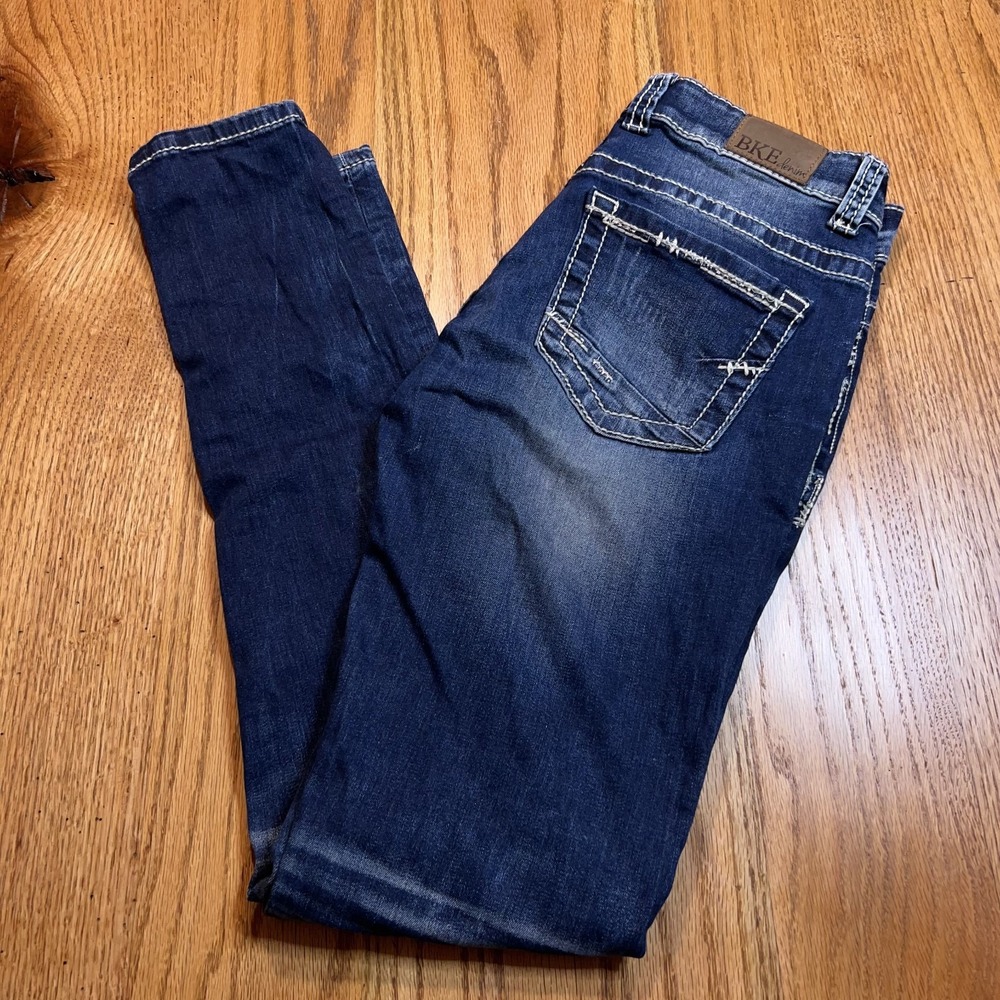Buckle BKE Payton Jeans Womens 28X31 Blue Denim Faded Straight Leg‎ (Tag 26R)